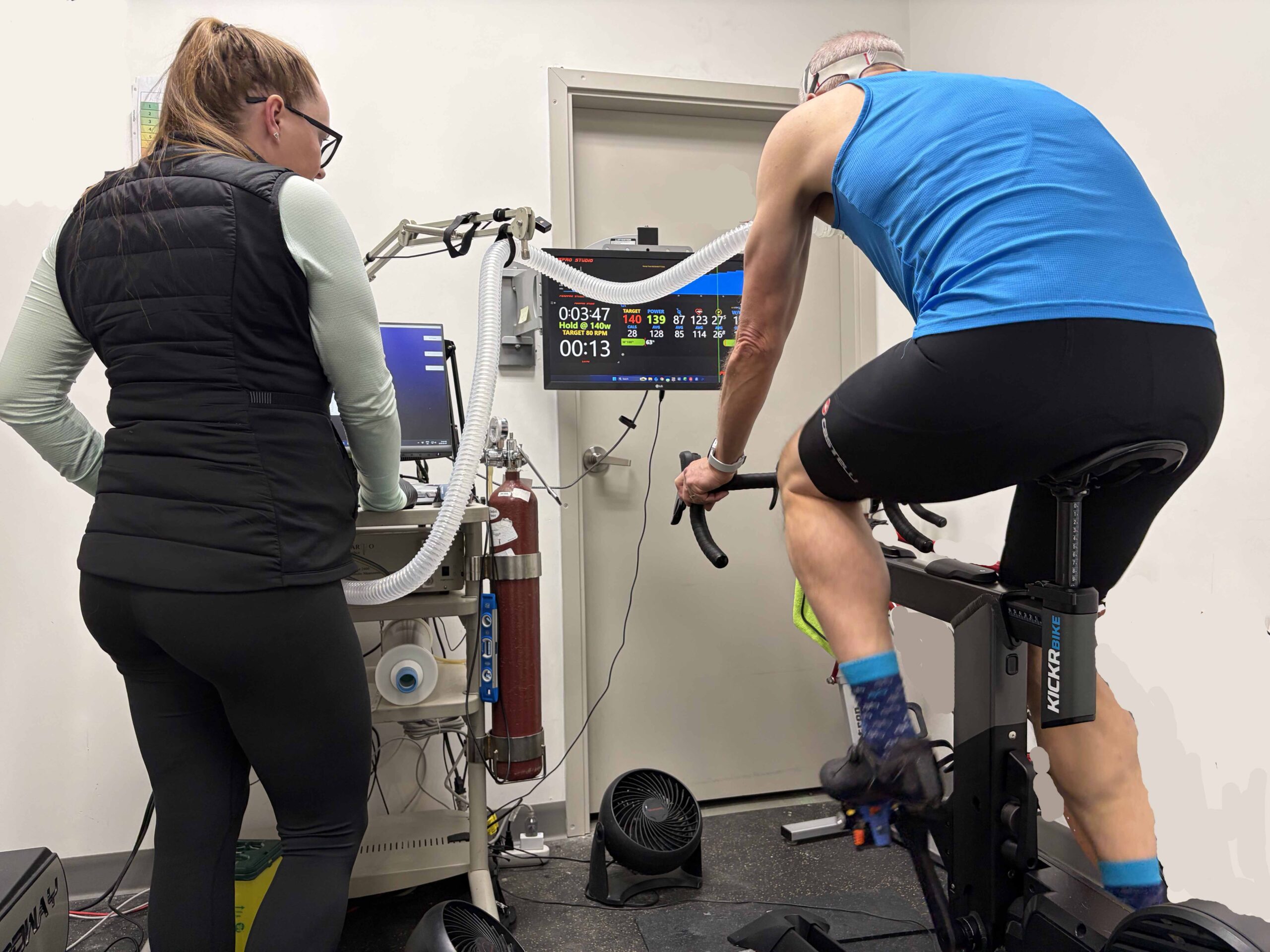 Taking a VO2 Max Test
